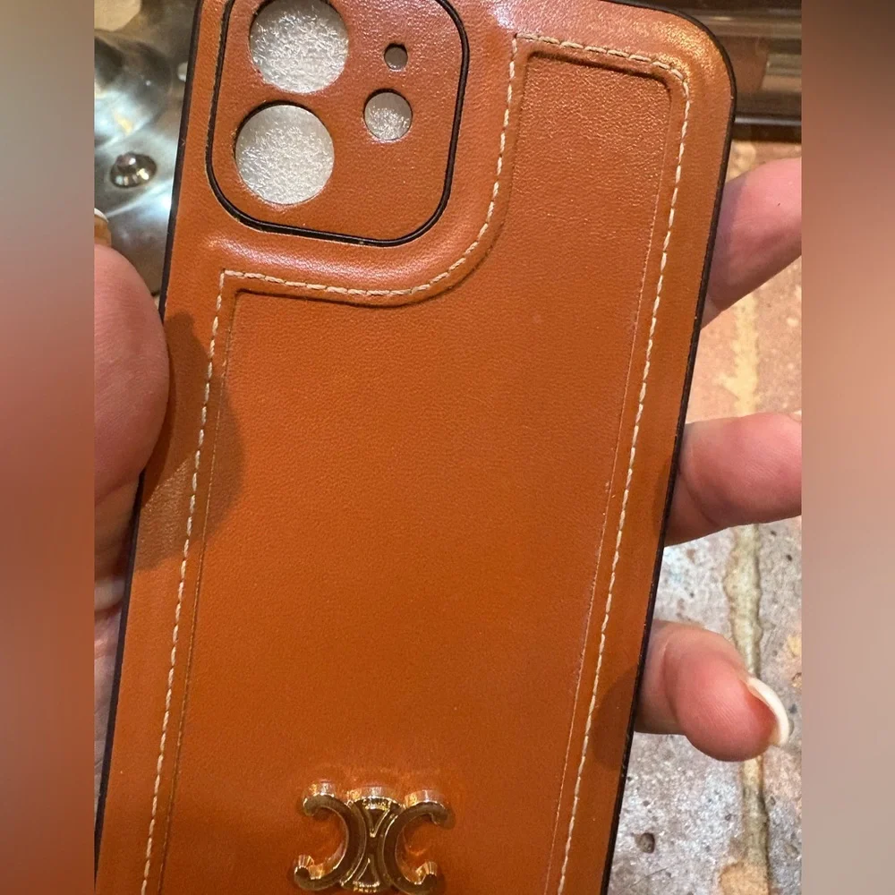 Leather IPhone 12 case